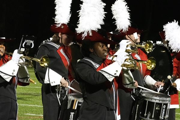 Glen Burnie High School Marching Band Performing